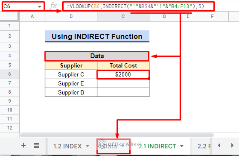 Google Sheets Vlookup Dynamic Range OfficeWheel