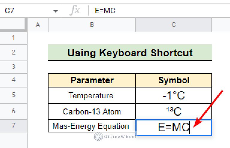 How to Insert Superscript in Google Sheets (2 Simple Ways)